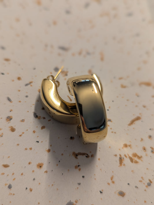 ✨ Edelstahl 316L Creolen – Klassische Eleganz in Silber & Gold ✨