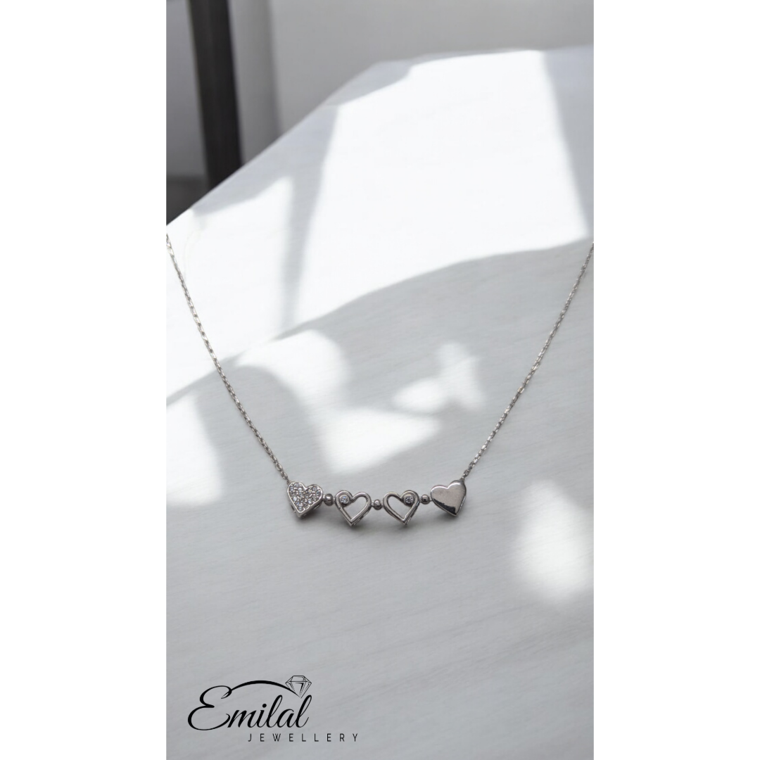 Emilal Kleeblatt-Herz Anhänger🍀💖 Ein Schmuckstück mit Geheimnis