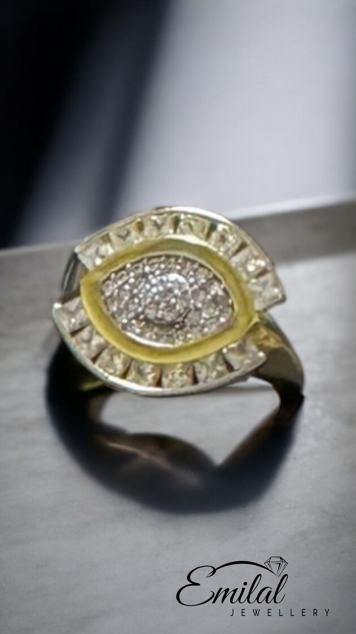 ✨ Verstellbarer Ring aus 925er Silber mit Augen-Design 💍
