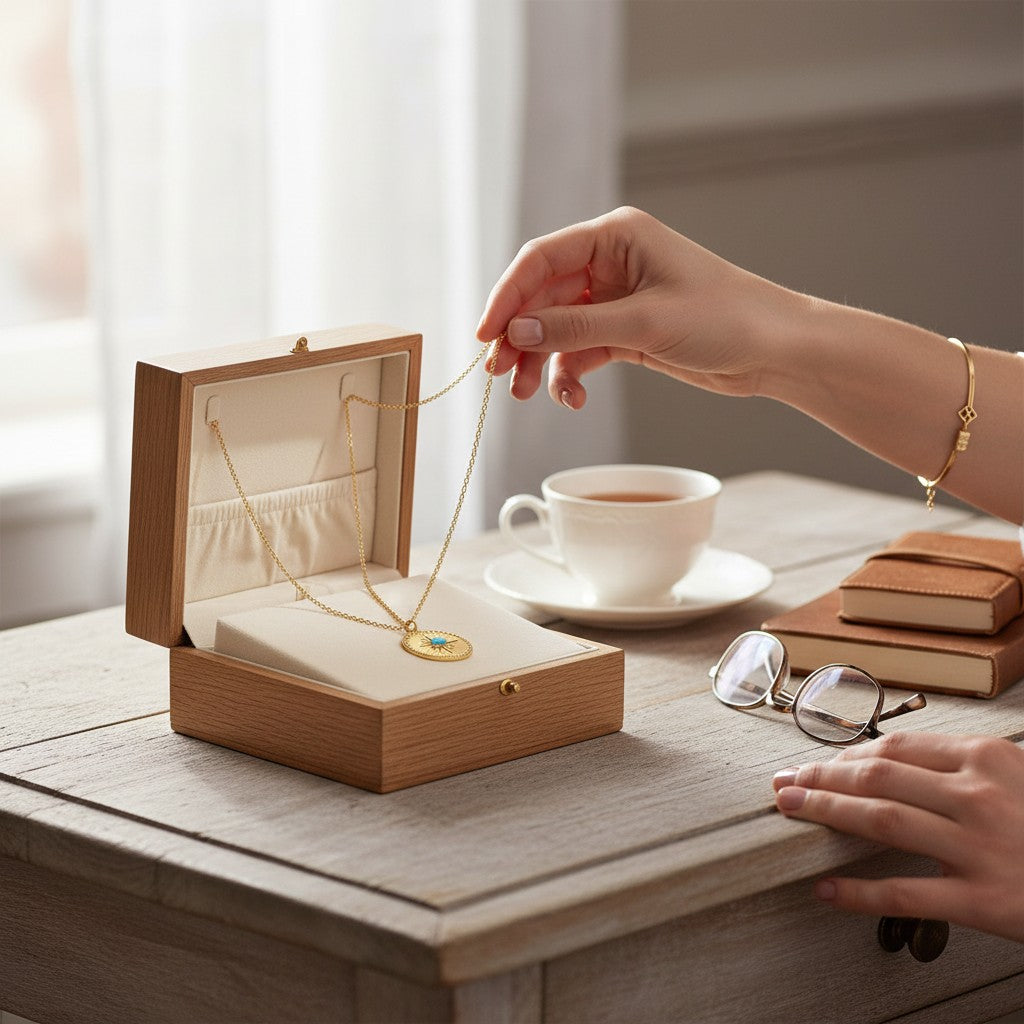✨ Radiant sun pendant made of 316L stainless steel ☀️