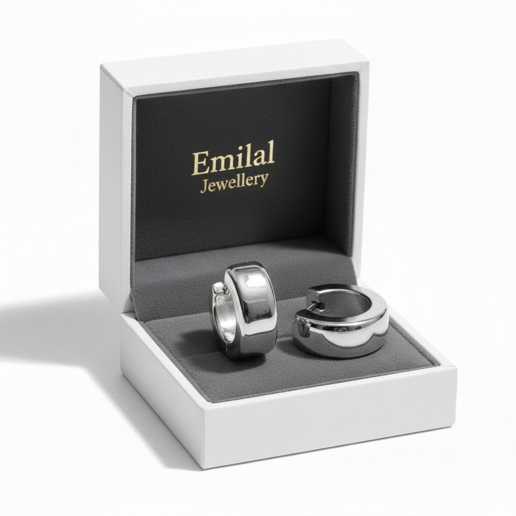 Edelstahl 316L Creolen – Klassische Eleganz in Silber & Gold